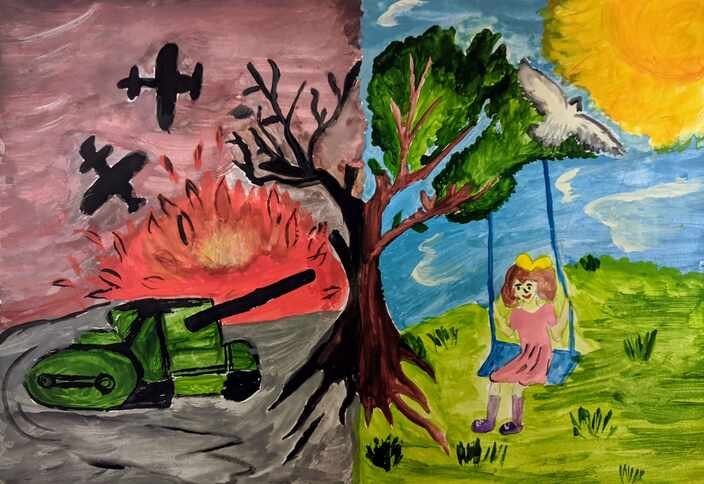 Рисунки про войну