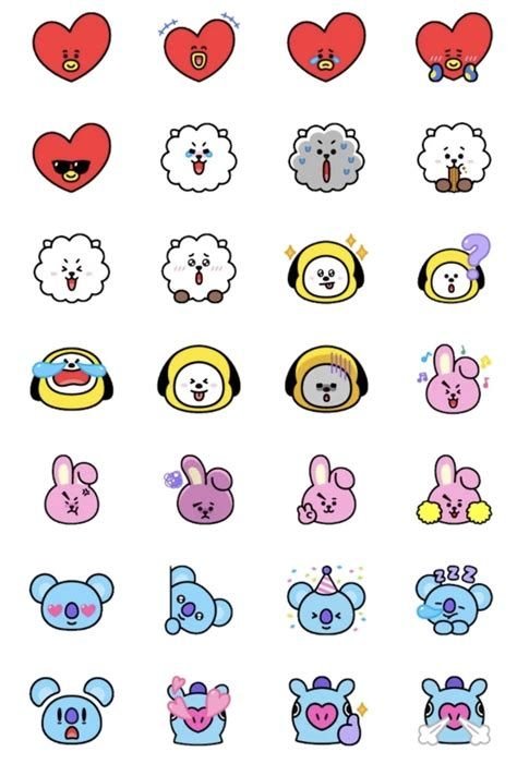 Bt21 Стикеры