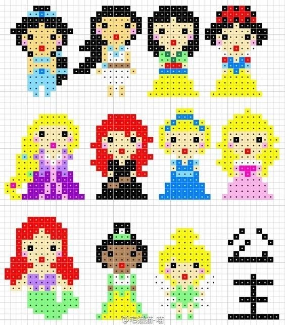 Фигурки из термомозаики