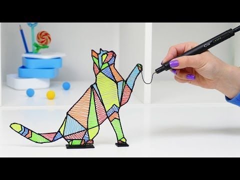 Фигуры 3д ручкой для начинающих