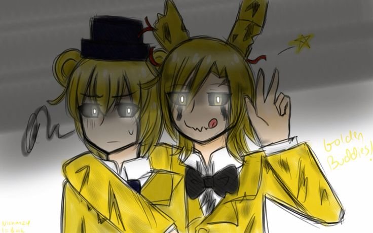 Голден Фредди и Springtrap