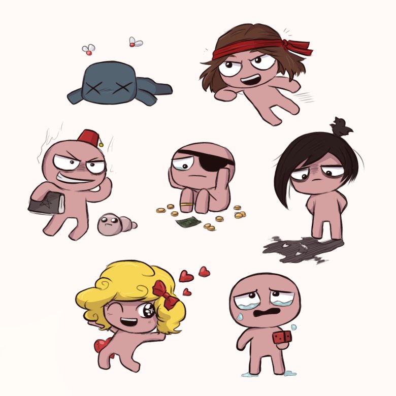 Айзек из игры the Binding of Isaac
