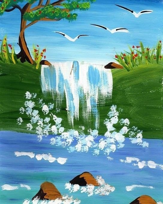 Пейзаж для детей