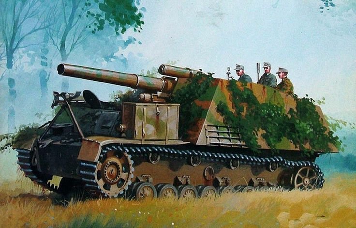Самоходная артиллерия второй мировой войны
