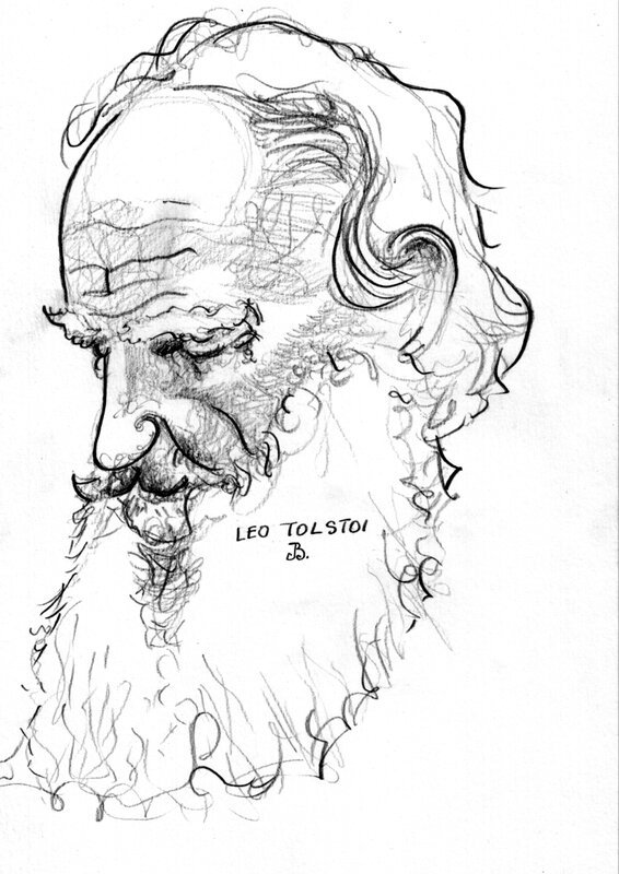 Лев Николаевич толстой рисунок