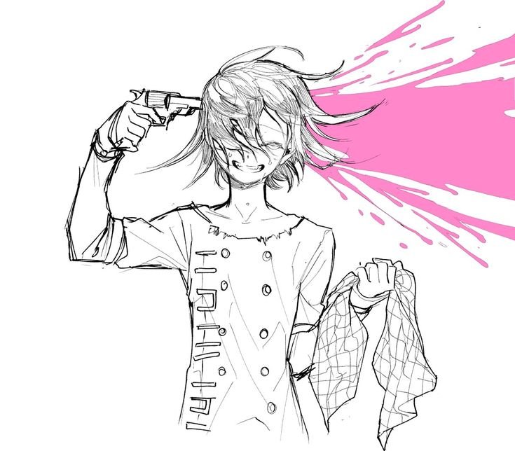 Kokichi Ouma Sad Arts