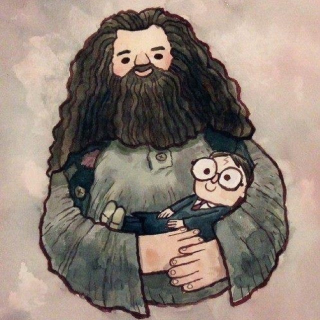 Хагрид Гарри Поттер