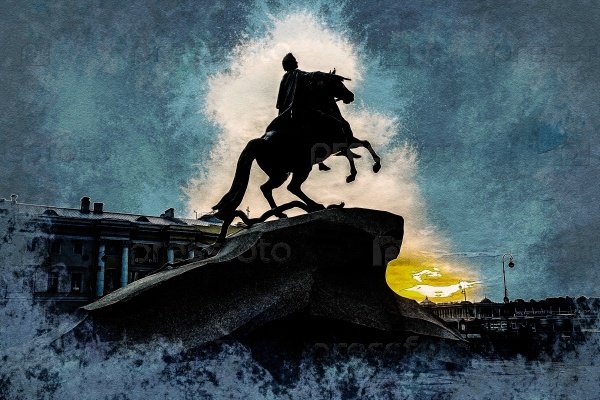 Медный всадник в живописи