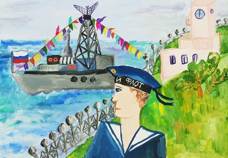Рисование матрос
