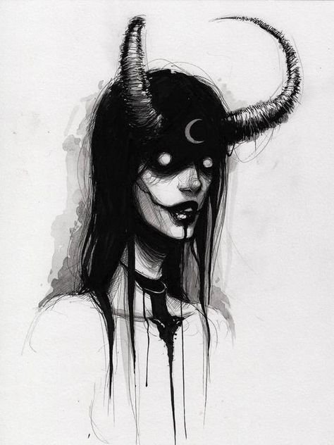Страшные рисунки карандашом