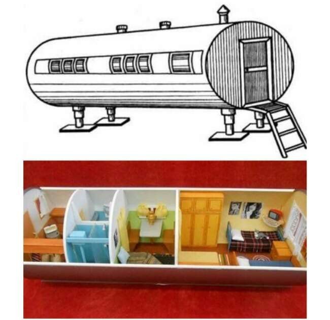 Дом-бочка цуб-2м жилой