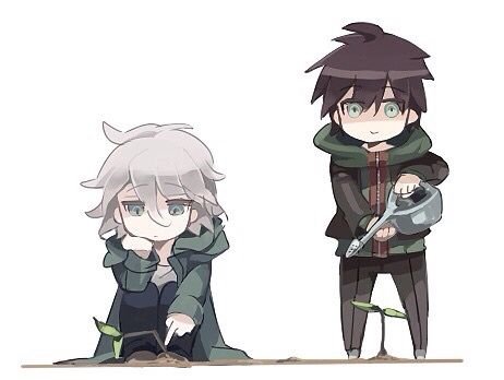 Nagito Komaeda x Makoto Naegi