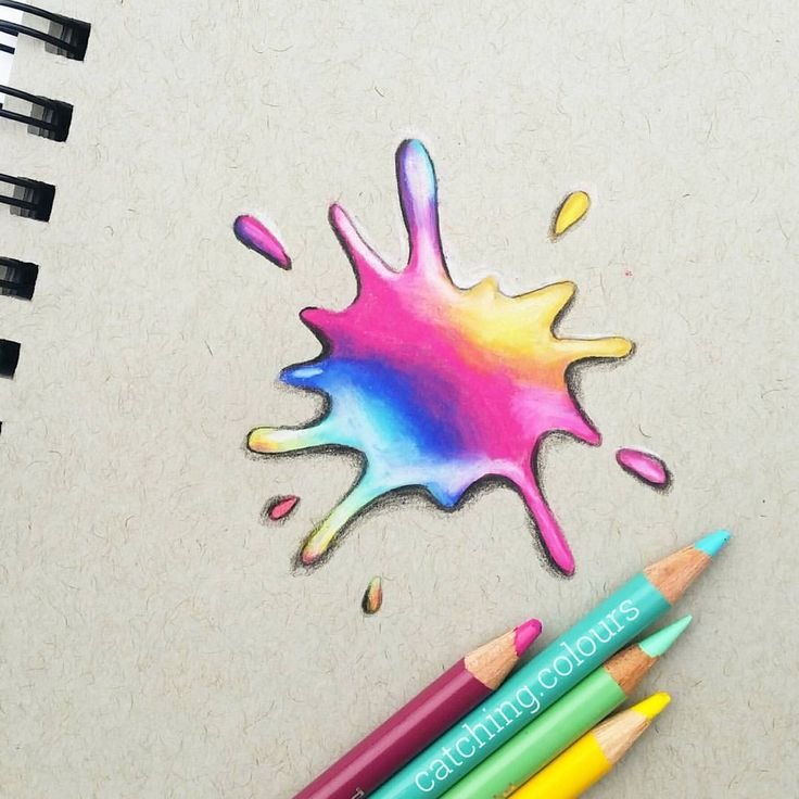 Рисуночки легкие цветные