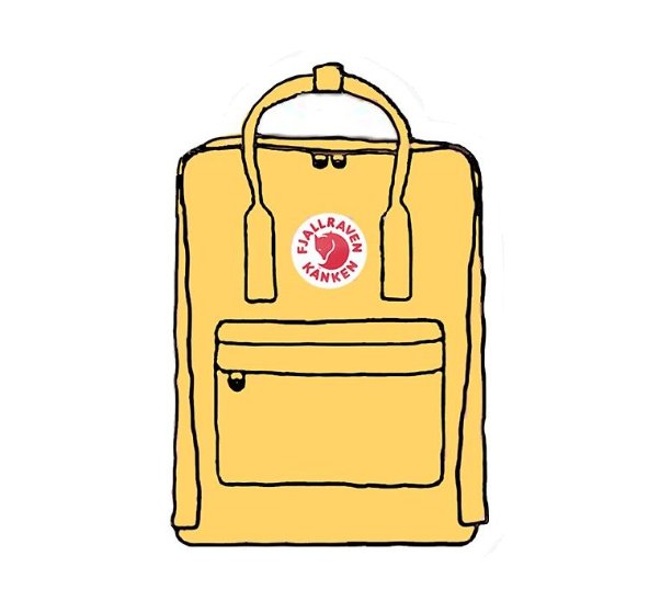 Рюкзак Fjallraven Kanken Стикеры