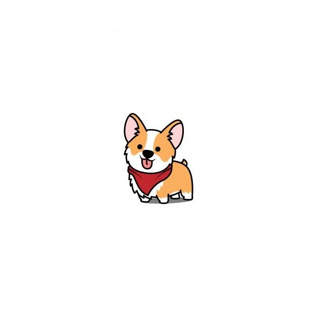 Рисунки милых корги