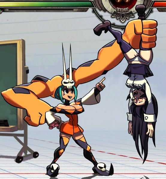 Картинки Церебеллы из Skullgirls