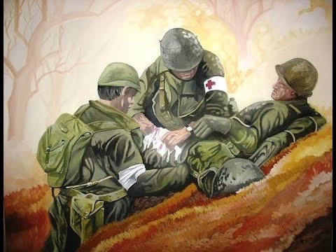 Русский солдат арт