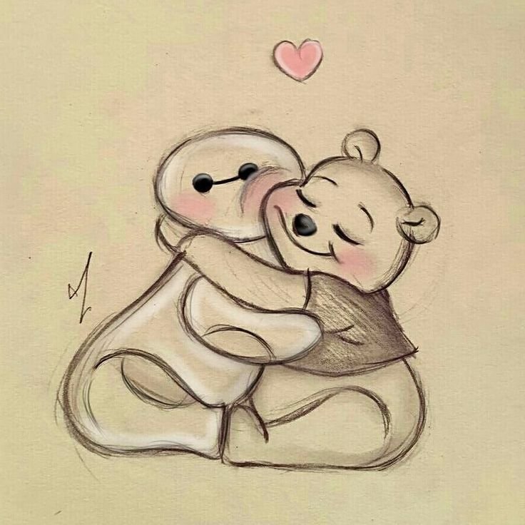 Рисунки лёгкие милые