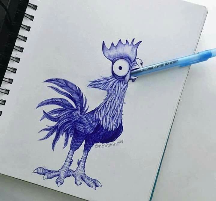 Рисунки ручкой для срисовки