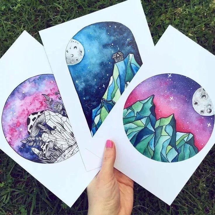 Рисунки для скетчбука