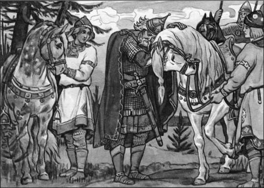 «Песнь о вещем Олеге» (1822).