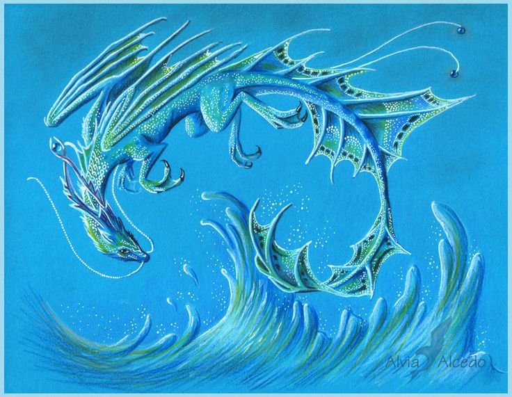 Драконы стихии воды