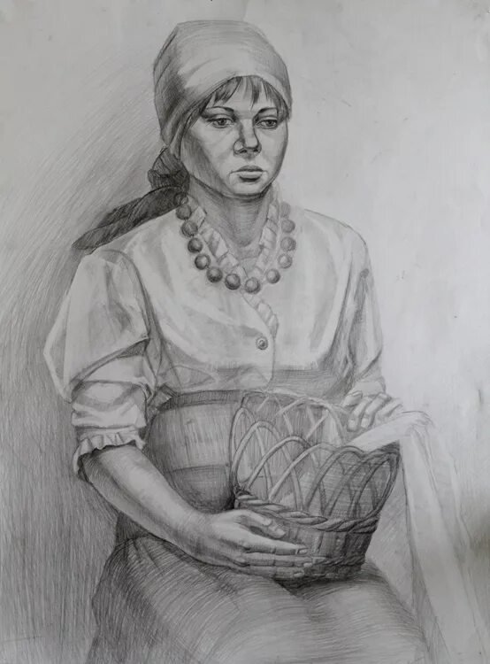 Портрет русской крестьянки