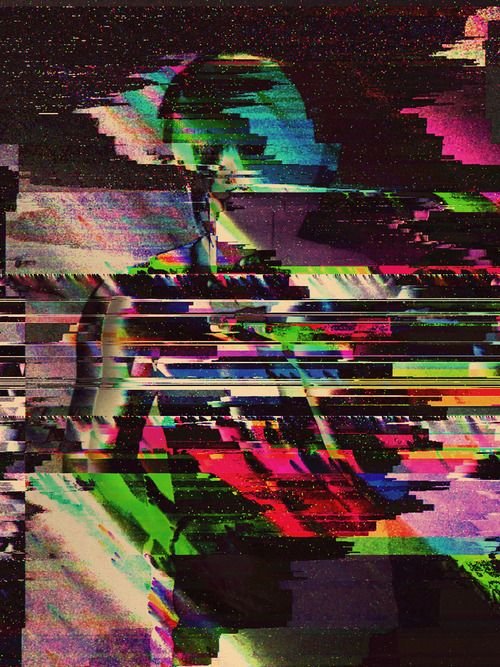 Глитч арт
