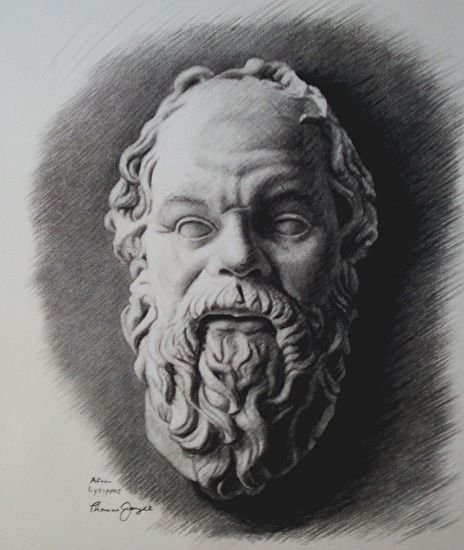 Сократ рисунок