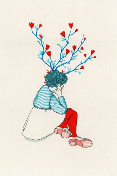 Illustration of Wallflower on the Party