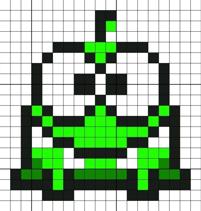 Рисунки по клеточкам ам няма