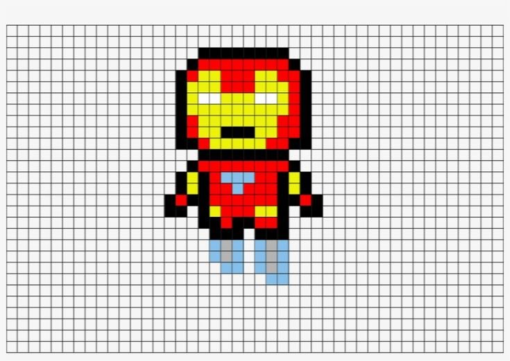Рисунки по клеточкам из игр
