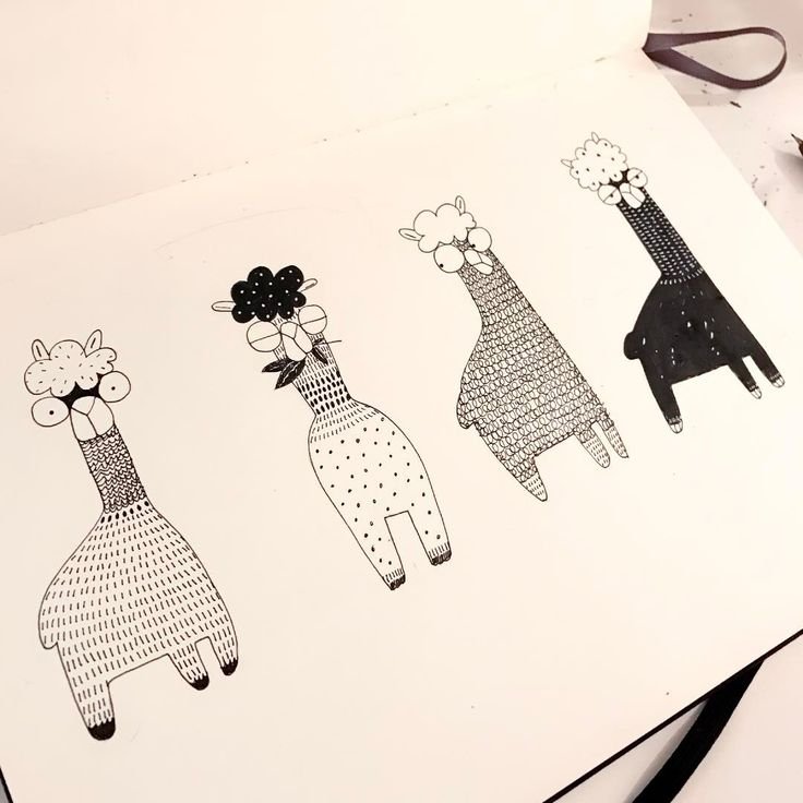 Рисунки для скетчбука лёгкие