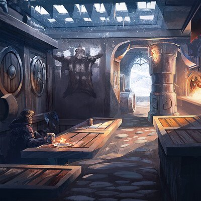 Ведьмак таверна ue4