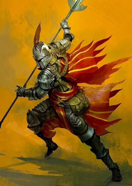 Копейщик Fantasy Art