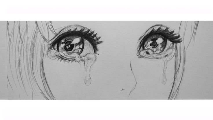Рисунок девушки карандашом