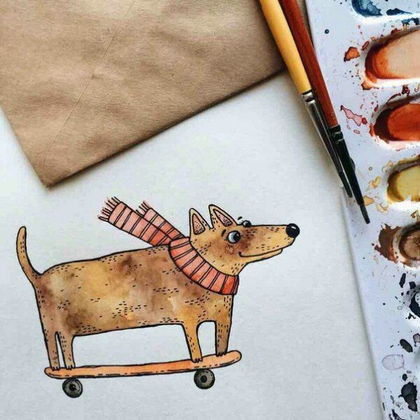 Рисунки для скетчбука милые и легкие