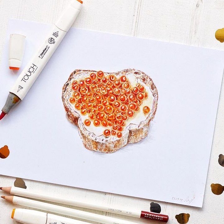 Рисование маркерами для начинающих
