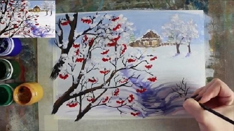 Уроки рисования гуашью