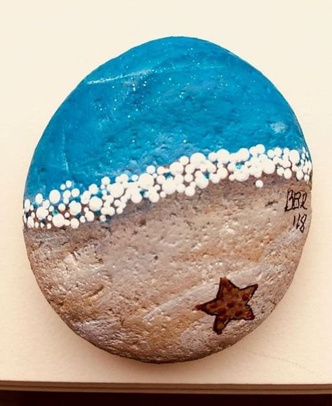 Рисование на камнях
