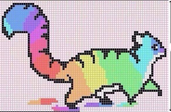 Рисунки по клеточкам