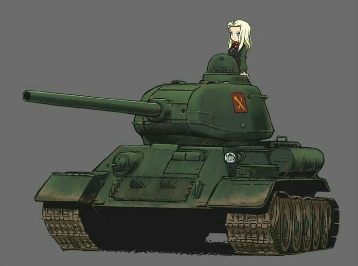 Girls und Panzer т-34