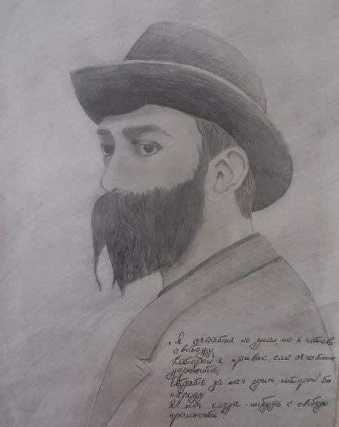 Рисунок Коста Хетагурова