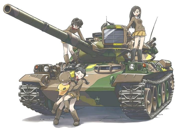 Танкистки аниме 2