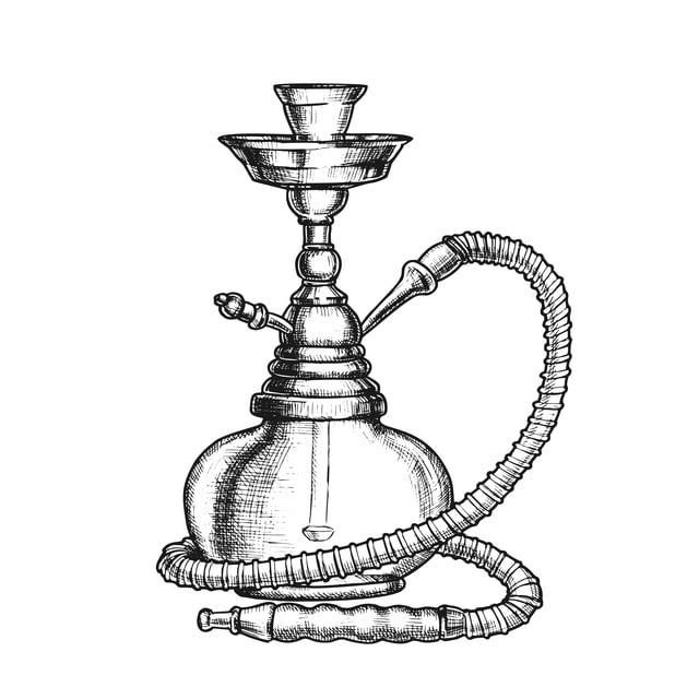 Кальян векторное изображение