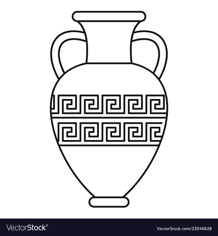 Рисунок Амфоры древней Греции