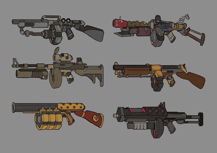 Оружие из Borderlands 2