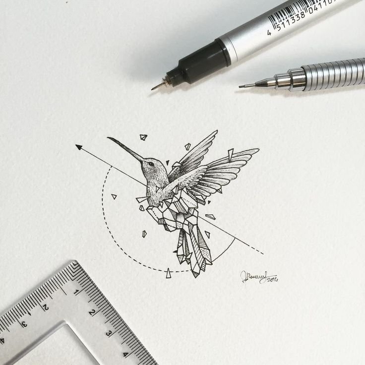 Kerby Rosanes геометрические животные тату