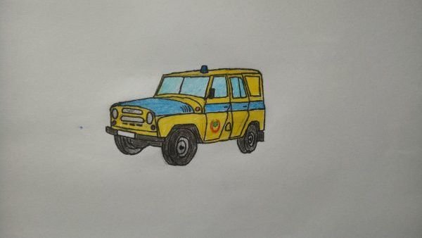 Раскраски УАЗИКИ