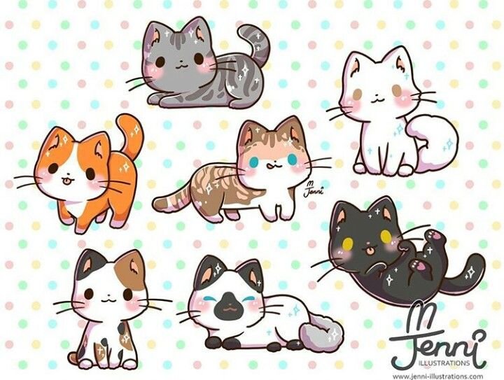 Рисунки котиков